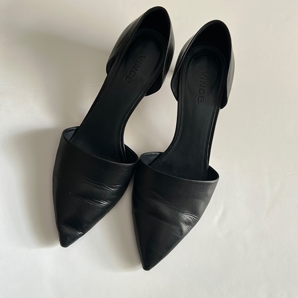 Vince Shoes - Vince Aurelian d’Orsay kitten heel 41.5 black